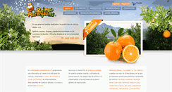 Desktop Screenshot of lareinadelasnaranjas.es